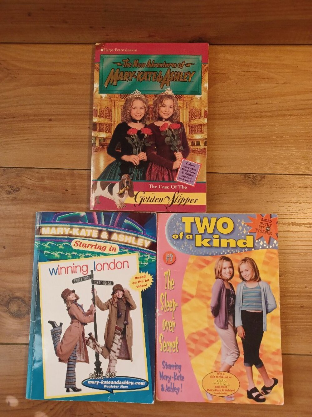 Mary - Kate & Ashley Paperback Books, T.V. Show Lot Of 3